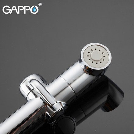 Гигиенический душ со смесителем Gappo G48 G2048-8 Белый Хром