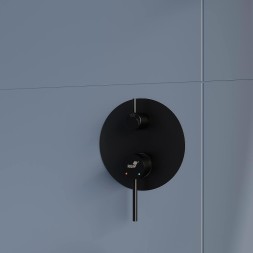 Душевая система RGW Shower Panels SP-52-1B 511408521-04 Черная матовая