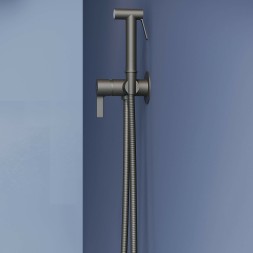 Гигиенический душ со смесителем RGW Shower Panels SP-206B 511408206-04 Черный матовый