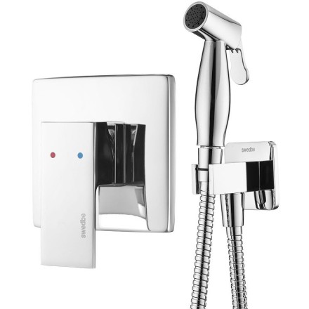 Гигиенический душ со смесителем Swedbe Platta 5526 Хром