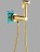 Гигиенический душ со смесителем ALMAes Agata AL-877-08 Золото