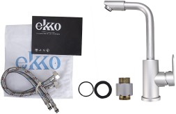 Смеситель для кухни Ekko E4365 Серый