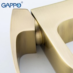 Смеситель для раковины Gappo G07-4 G1007-4 Бронза