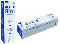 Комплект смесителей Kludi Pure Easy 376850565 Хром